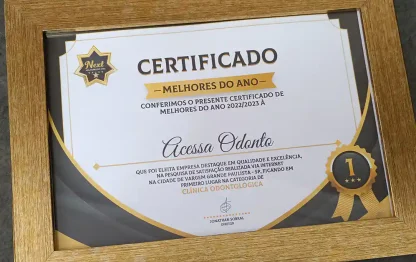 Eleitos o Melhor Dentista e a Melhor Clínica Odontológica de Vargem Grande Paulista em 2023 pelo prêmio Next